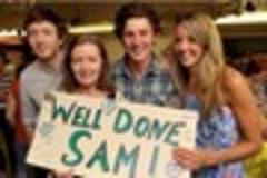 Big Brother's winner Sam celebrates homecoming in style